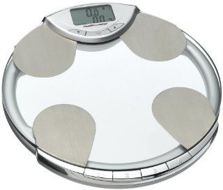 Health o Meter BFM582 63 Body Fat, Percent Hydration & Weight Tracking Scale, Glass with Chrome Accents Health & Personal Care