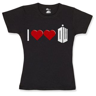 Timey Wimey Shirty Wirty 5 Shirt Fitted Ladies Tee Bundle