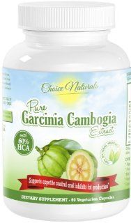 Pure Garcinia Cambogia Extract with HCA   1,000 mg Per Serving   Made in the USA Health & Personal Care