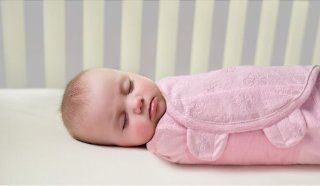 Summer Infant SwaddleMe Luxe Velboa, Girl  Nursery Swaddling Blankets  Baby