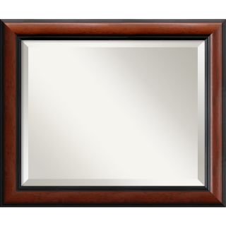 Amanti Art Medium Regency Mahogany Framed Mirror Brown Size Medium