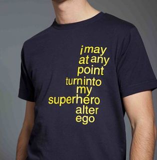 superhero teenage t shirt by sarah j miller