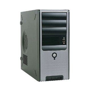 In Win IW C583T.CQ350TBL Black / Silver ATX Mid Tower with 350W Power Supply Computer Case Computers & Accessories