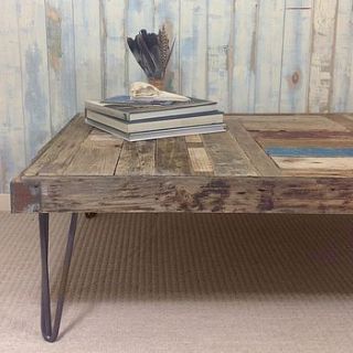 bespoke driftwood coffee table by nautilus driftwood design