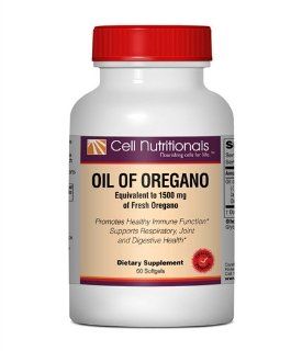 Oil of Oregano 1500mg, 60 Softgels Health & Personal Care