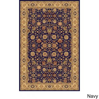 Rugs America Corp New Vision Tabriz Area Rug (710 X 1010) Navy Size 8 x 10