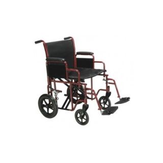 Drive Medical Steel Transport Bariatric Wheelchair