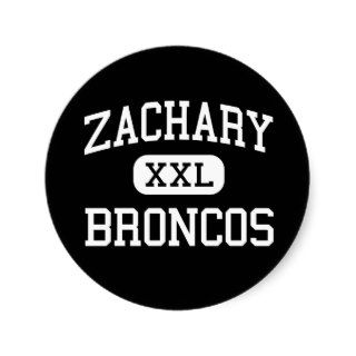 Zachary   Broncos   High   Zachary Louisiana Stickers
