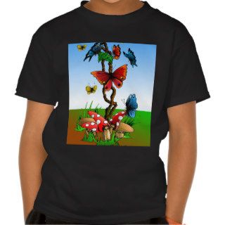 Butterfly Garden T Shirts