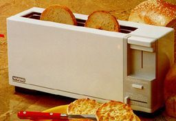 Waring 2 Slice Microchip Toaster   white —