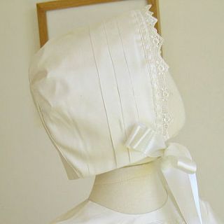 vienna christening bonnet by adore baby