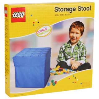 LEGO Blue Classic Storage Box Stool      Toys