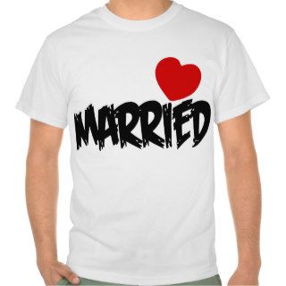 NEWLY MARRIED COUPLE T SHIRT.JUST MARRIED T SHIRT