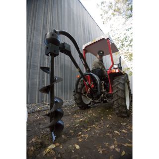 NorTrac 3-Pt. Post Hole Digger, Model# PHD  Auger Powerheads, Bits   Extensions
