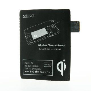 Original OEM Metrans Qi Wireless Charger Receiver Coil Pad Module For Samsung Galaxy Note 2 N7100 N7105 LTE Cell Phones & Accessories