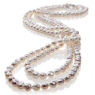 Imperial Pearls 8 9.5mm Cultured Freshwater Pearl 80" Strand Necklace