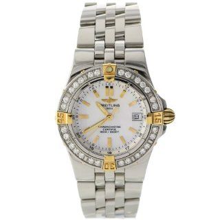 Breitling Windrider Starliner B7134053/A601 Original Pearl Diamond Ladies Watch Watches