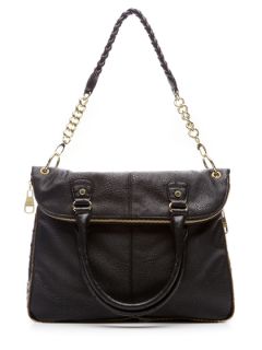 Zip Trim Convertible Tote by steve madden