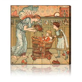 Oliver Gal 'Baby's Bouquet' Canvas Art The Oliver Gal Artist Co. Canvas