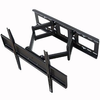 VideoSecu Tilt Swivel TV Wall Mount 32"  55" LCD LED Plasma TV Flat Screen with VESA up to 600x400 mm, Full Motion Articulating Dual Arm Mount Fits up to 24" Studs MW365B2 C20 Electronics