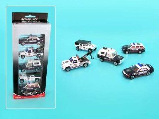 Daron Police Department Vehicle Gift Pack, 5 Piece Toys & Games
