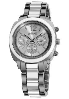 August Steiner AS8062WT  Watches,Womens Silver Tone Dial Silver Tone Base Metal, Casual August Steiner Quartz Watches