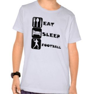 Eat Sleep Football (Quarterback) Shirt