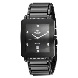 Oniss Paris Men's ON604 MGM BLK Prezioso Diamond Stainless Steel and Ceramic Watch at  Men's Watch store.