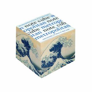 Boston International Metropolitan Museum Of Art  Note Cube Pads The Great Wave (Pack of 2) Health & Personal Care
