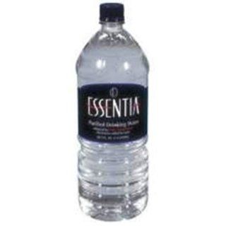 Essentia Water, 1 Liter Bottles (Pack of 6)  Bottled Drinking Water  Grocery & Gourmet Food