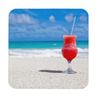Drink on the Beach Drink Coasters