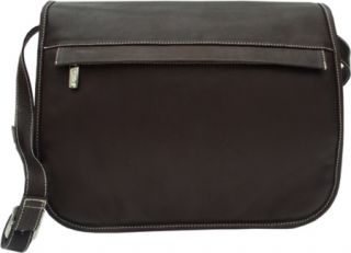 Piel Leather Flap Over Zippered Bag 2520