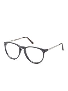 Matte Round Optical Glasses by Linda Farrow Luxe