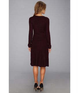 Calvin Klein Sweater Dress Cd3w1h66 Aubergine