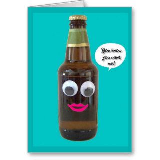 Funny Beer Birthday For Him Card