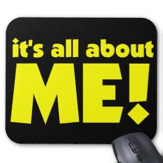 'All About ME' Mousepad, Yellow