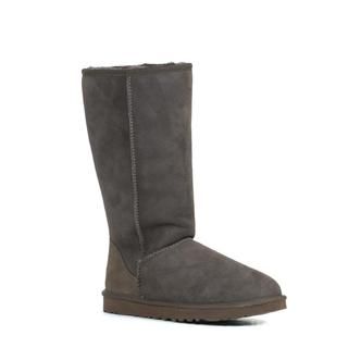 Ugg Women's Grey Classic Tall Button Boots (Size 6) UGG Australia Boots