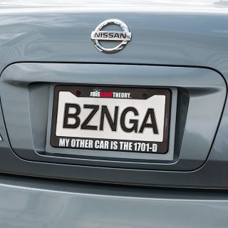 Big Bang Theory License Plate Frames