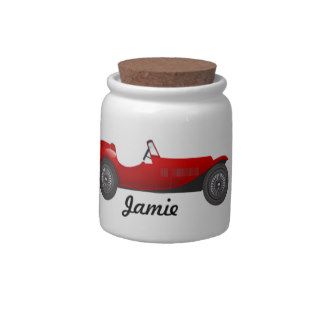 Personalized Classic Car Gifts Candy Jar