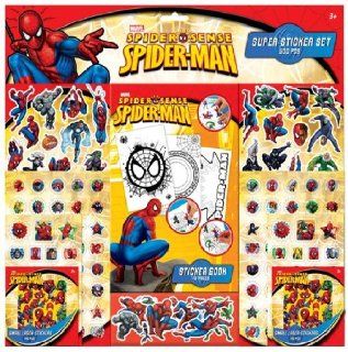 Book Stickers Marvel Comics Spiderman Stickers + Book (Marvel Comics Spiderman 515919) Toys & Games
