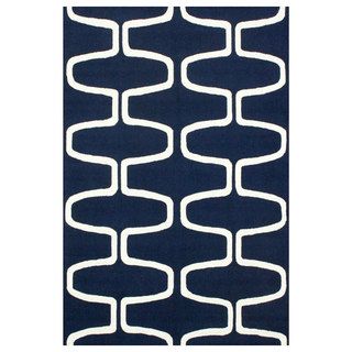 nuLOOM Hand hooked Abstract Moroccan Trellis Wool Rug (3'6 x 5'6) Nuloom 3x5   4x6 Rugs