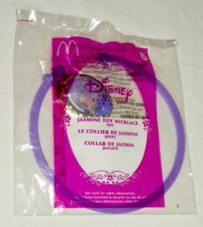 McDonalds   Disney Princess #6   JASMINE TOY NECKLACE, 2003  Other Products  