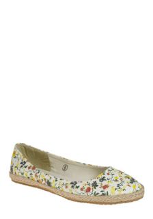 A Flat of Flowers  Mod Retro Vintage Flats