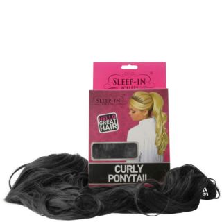 Sleep In Rollers Ponytail Curly (Various Shades)      Health & Beauty