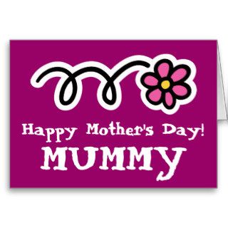 Happy Mother's Day card for Mummy Mum Mom
