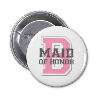 Maid of Honor Cheer Pin