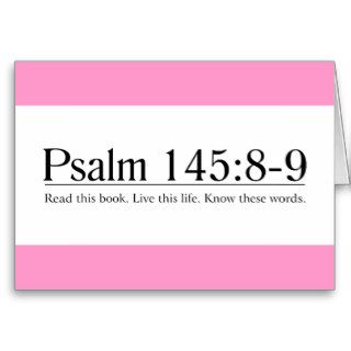 Read the Bible Psalm 1458 9 Greeting Card