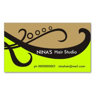Hairdresser/Hairstylist business cards