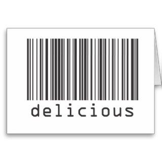 Barcode   Delicious Cards