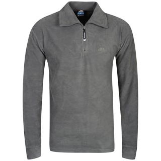 Trespass Mens 1/2 Zip M Fleece   Flint      Clothing